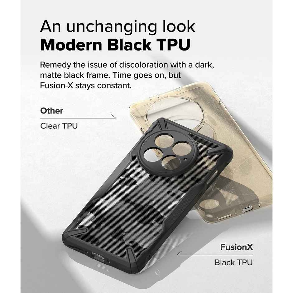 Ringke Oneplus 13 Back Cover Case | Fusion - X - Camo Black