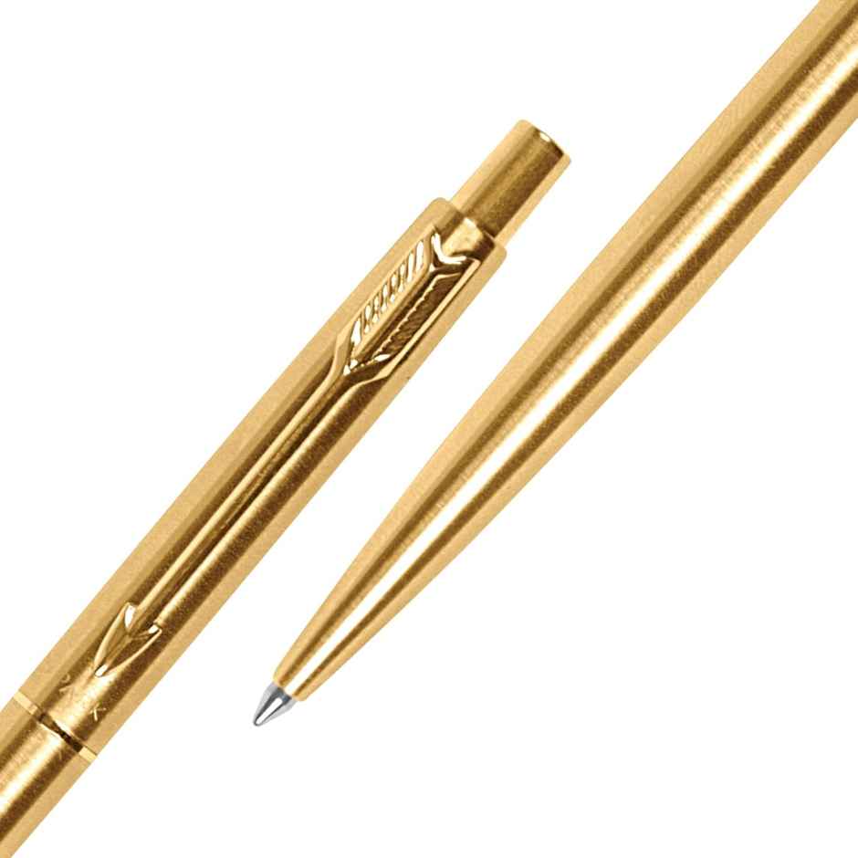 Parker Classic Gold Ball Pen| Ink Color - Blue | Gift For Employees | Leading Pen For Entrepreneurs