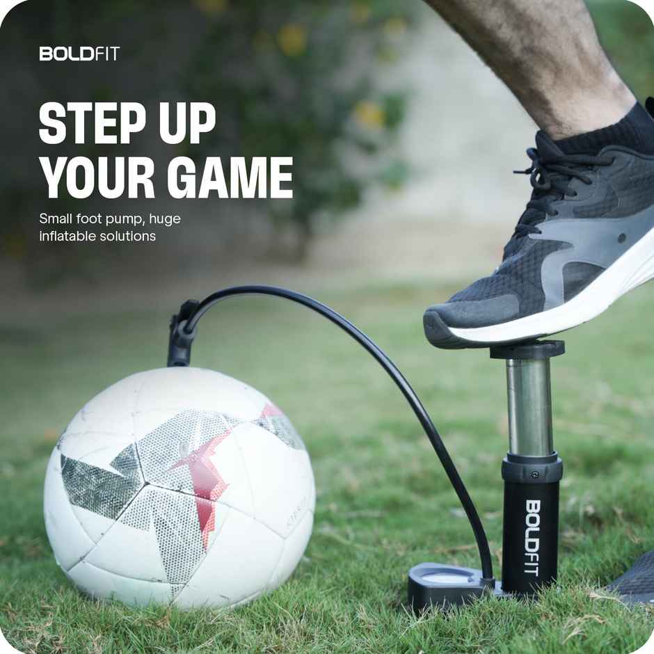 Boldfit Cycle Pump For Bicycle And Bike Foot Balloon Pump Machine With Pressure Guage