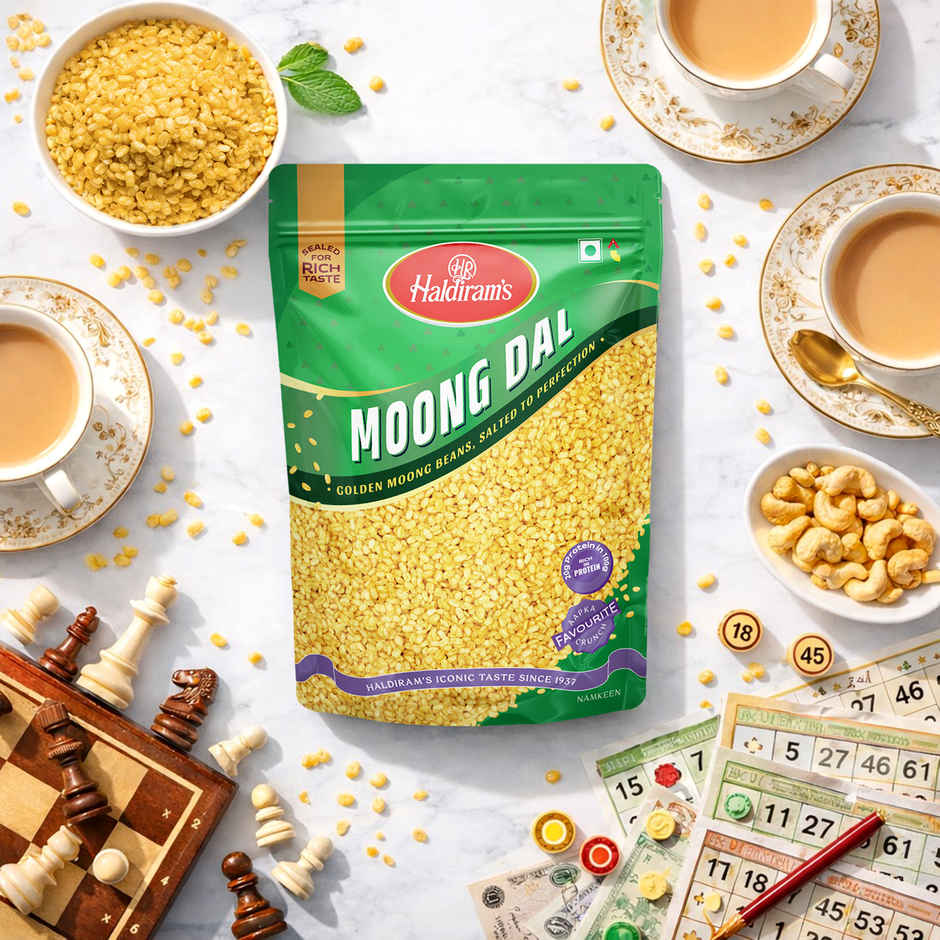 Haldiram's Moong Dal | Crispy Fried Lentil Snack