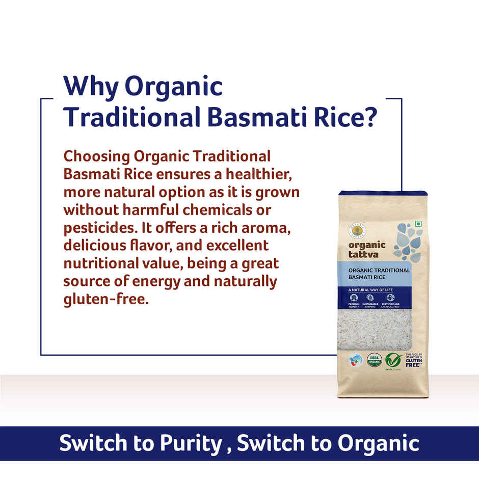 Organic Tattva White Basmati Rice
