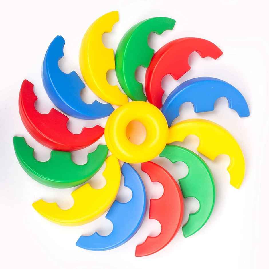 Giggles Funskool Activity Ball | Assemble & Roll | Multicolor