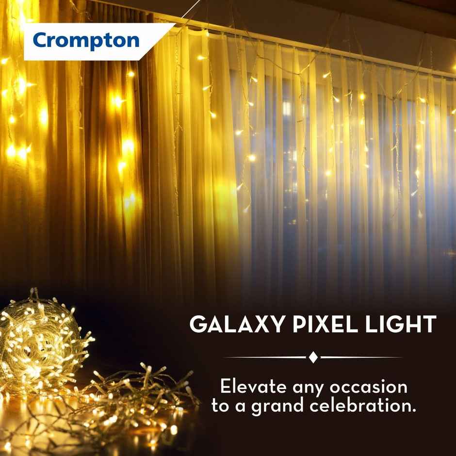 Crompton LED Galaxy Pixel Light 10 m | Blue