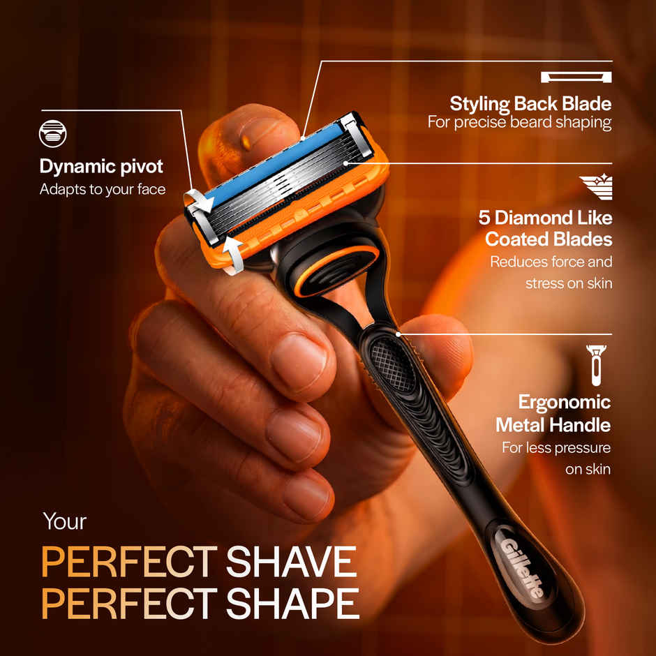 Gillette Fusion Manual Shaving Razor For Men