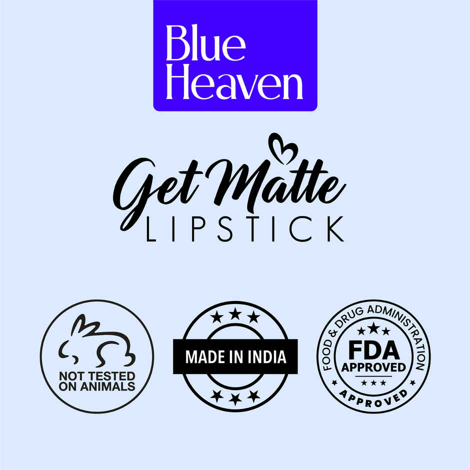 Blue Heaven Get Matte Lipstick 202M