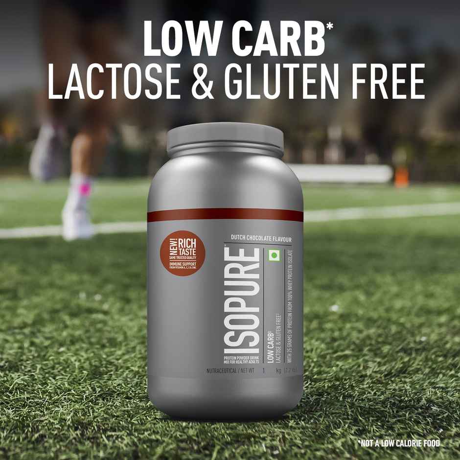 Isopure - Dutch Chocolate (Immune Support, Biotin)