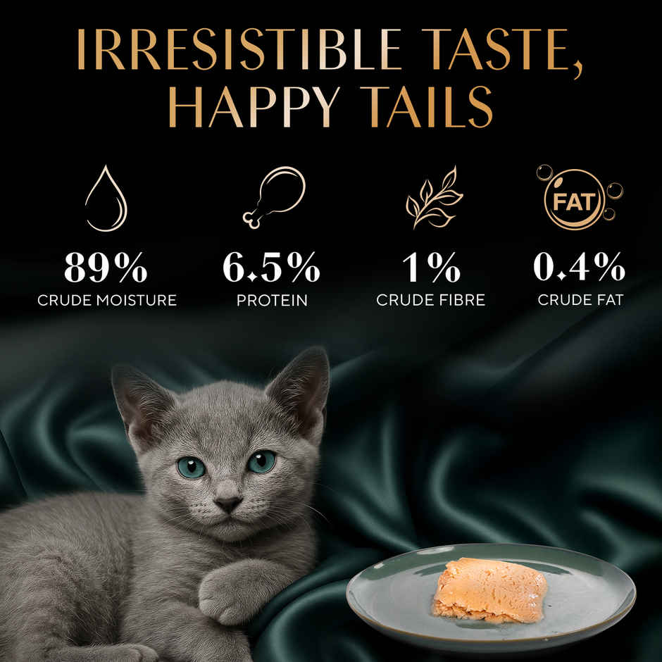 Sheba Fine Kitten Chicken Premium Loaf Wet Cat Food