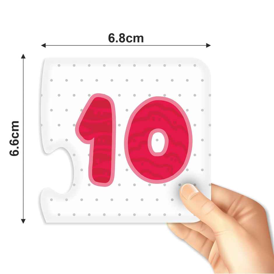 Webby 2- Piece Counting Learning Puzzle