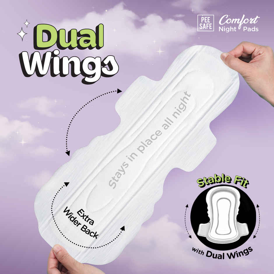 Azah Pee Safe Comfort Night Pads | 4XL