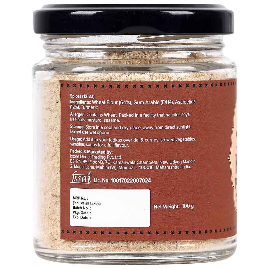 Urban Platter Hing Powder, Compounded Asafoetidaspicesavoury & Umami Flavouradd To Dals