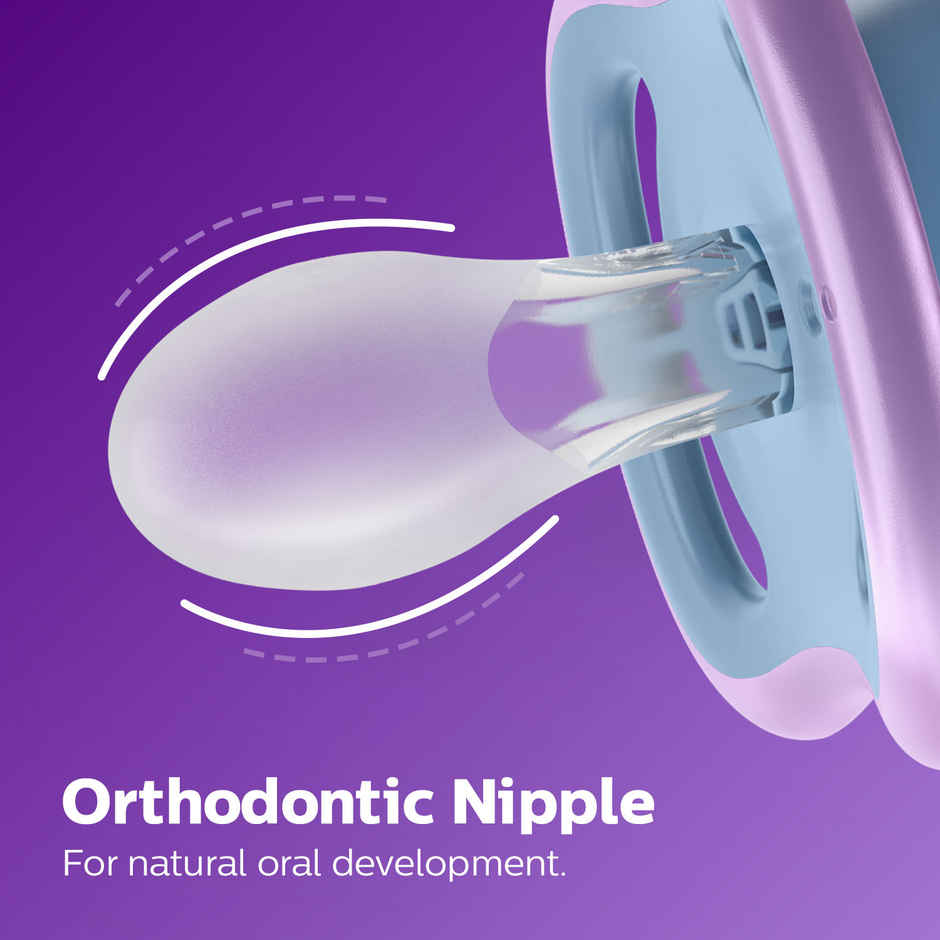 Philips Baby Care SCF085/59 SOOTHER AIR 0-6M Girl X2