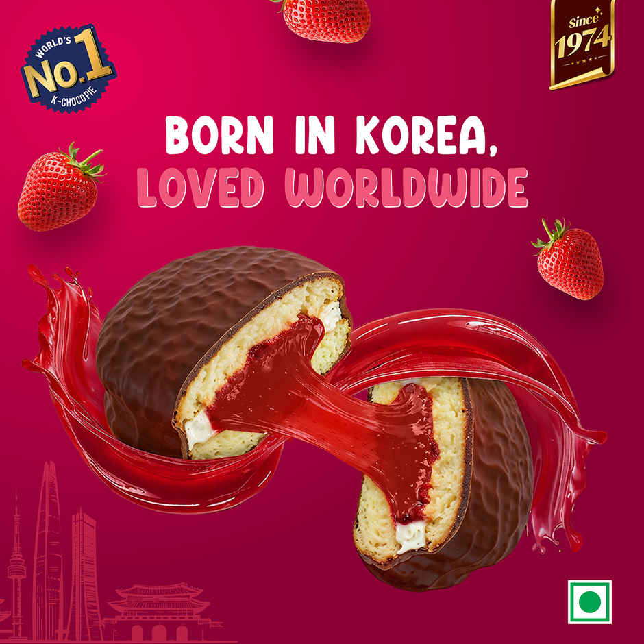 Orion Strawberry Chocopie