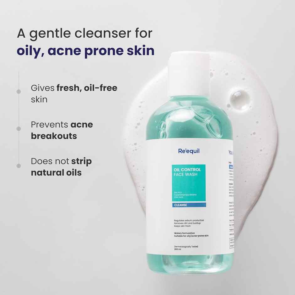 Re'Equil Oil Control & Anti Acne Face Wash