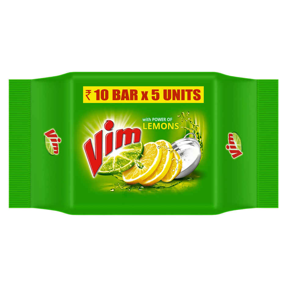 Vim Power of Lemon Dishwash Bar