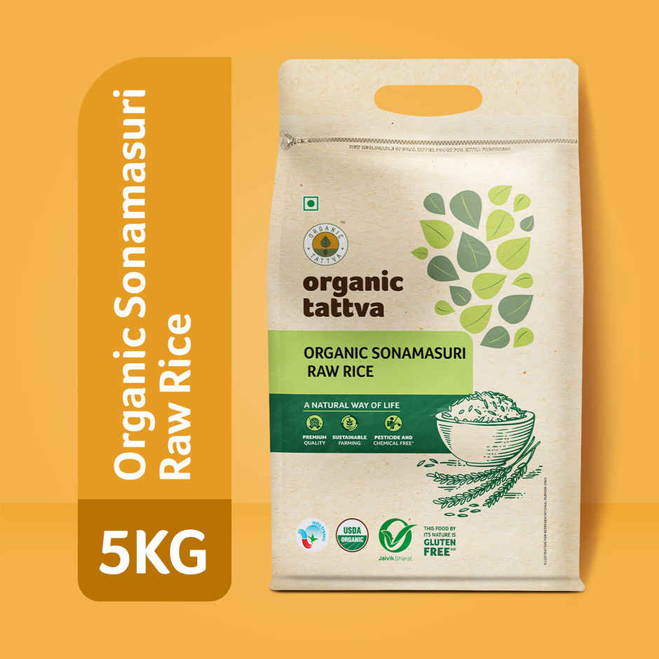 Organic Tattva Organic Sonamasuri White Rice