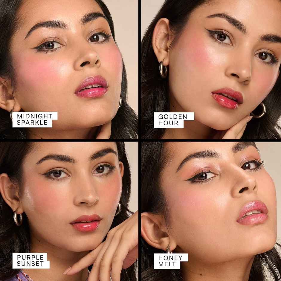 Gush Beauty Lip Tint pH-inched Lip And Cheek Tint | Colour Changing Glossy Tint | Golden Hour | Yellow