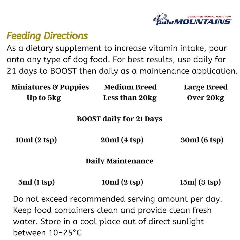 Palamountains My Beau Dog Supplement Vitamin & Mineral