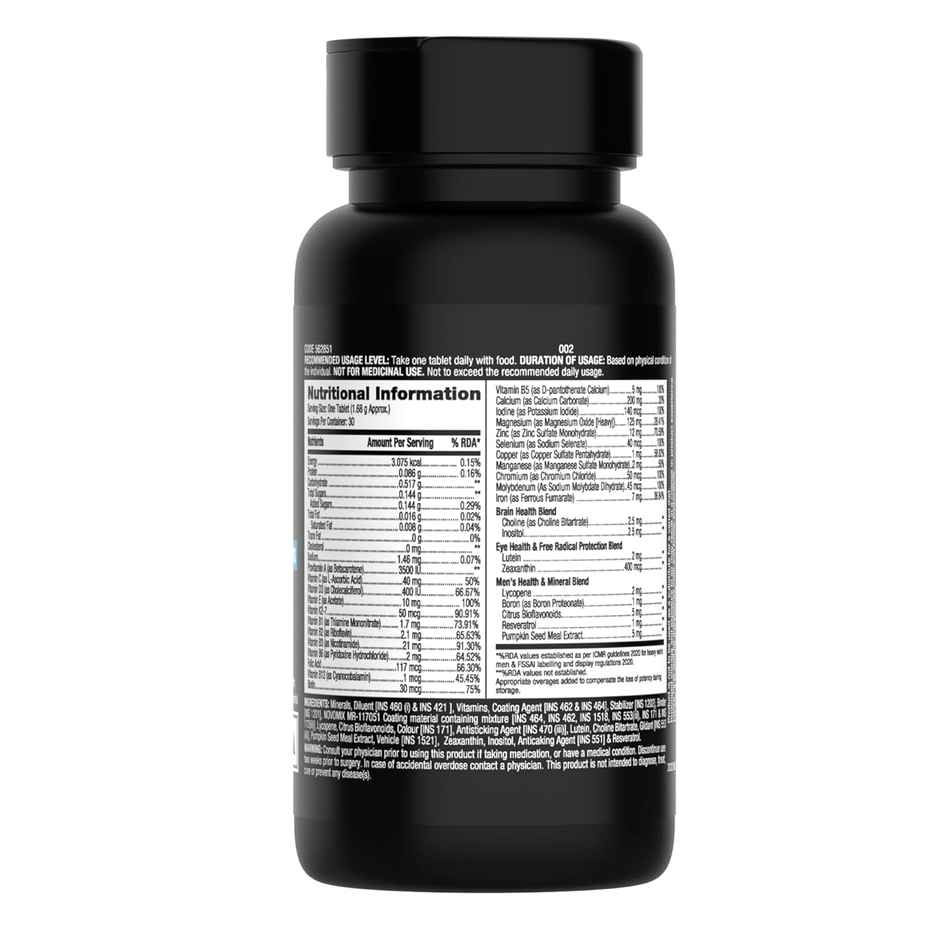 GNC Fish Oil for Men & Women (60 Softgels) + GNC Mega Men One Daily Multivitamin for Men 30 Tablets