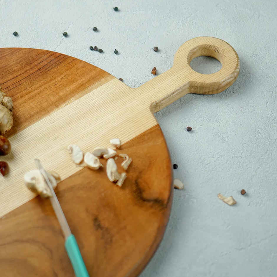 Sanjeev Kapoor by Oggn Mixwood Circolo Chopping Board 17.5x12