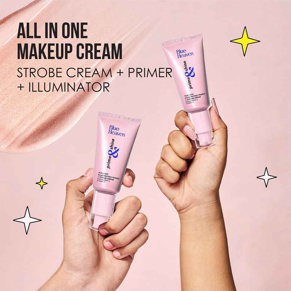 Blue Heaven Prime & Shine Primer - Silver Pink
