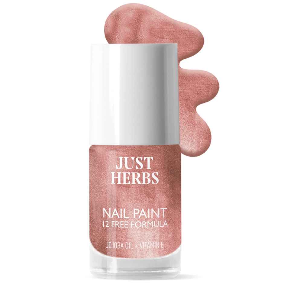 Just Herbs 12 Free Nail Paint-Rose Gold-19
