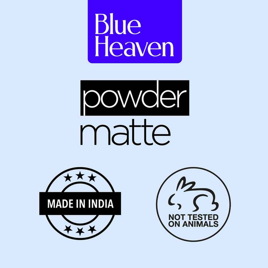 Blue Heaven Powder Matte Lipstick - Mahogany Moment
