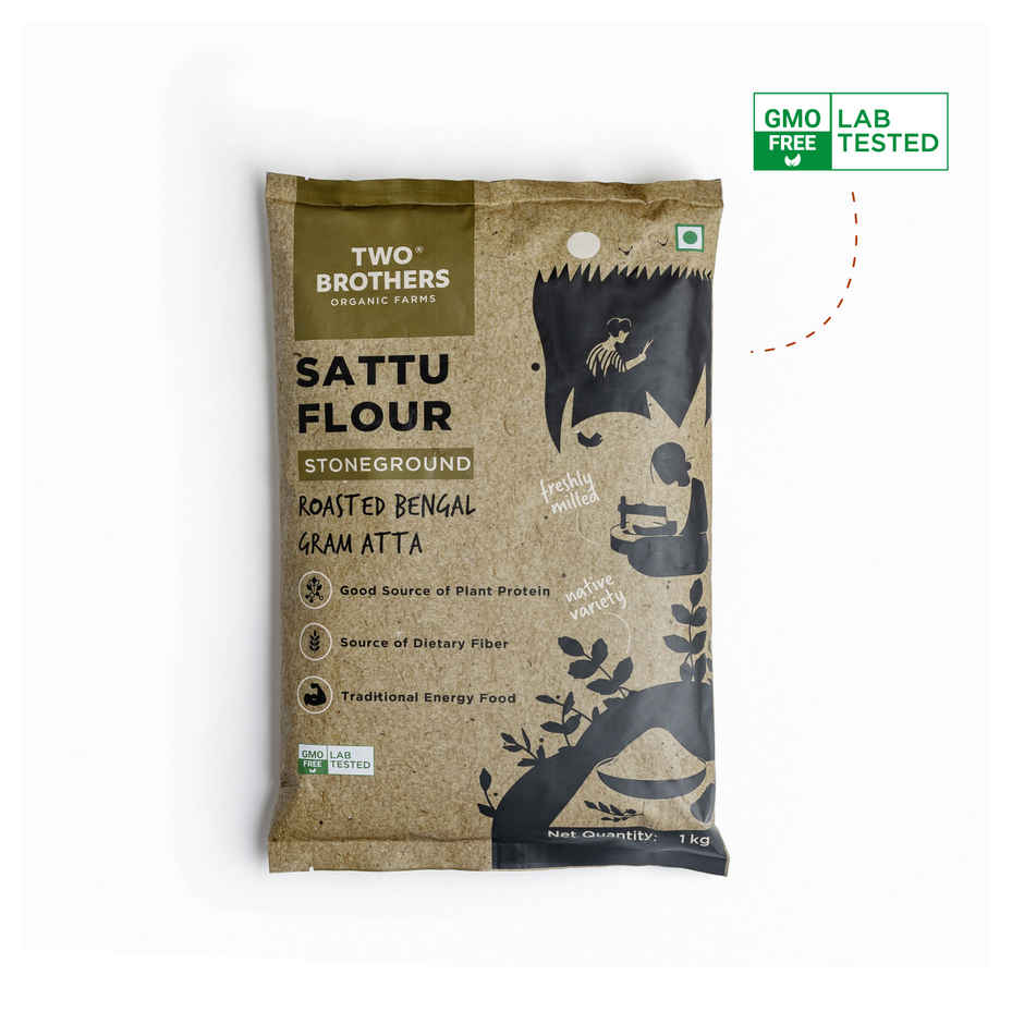 Two Brothers Sattu Atta Roasted Bengal Gram