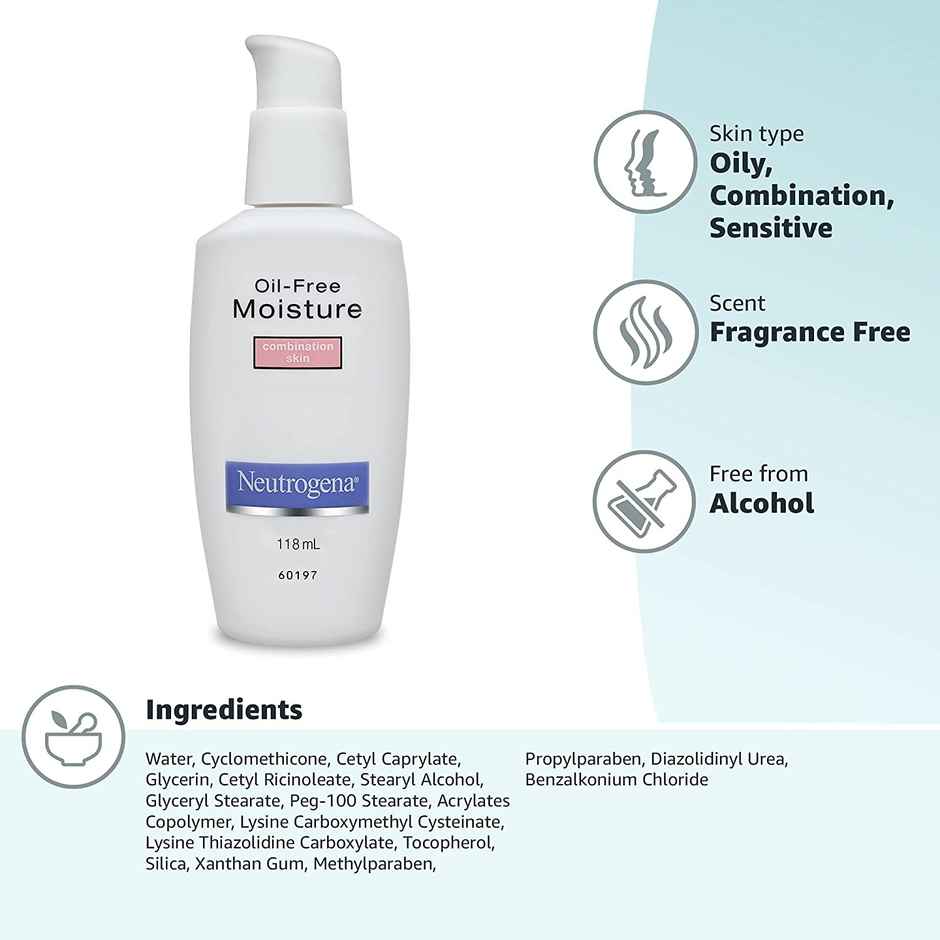 Neutrogena Oil Free Moisture For Combination Skin