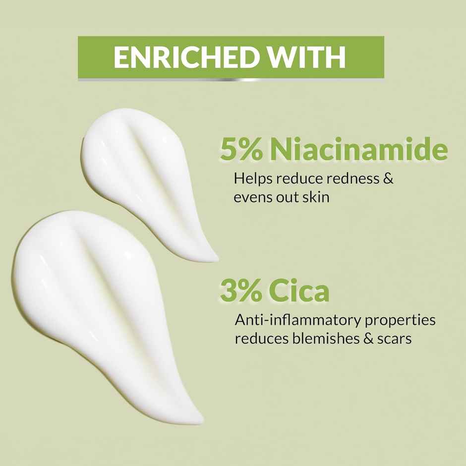 OG BEAUTY Science SPF 50 PA+++ Sunscreen With Niacinamide & Cica - Broad Spectrum