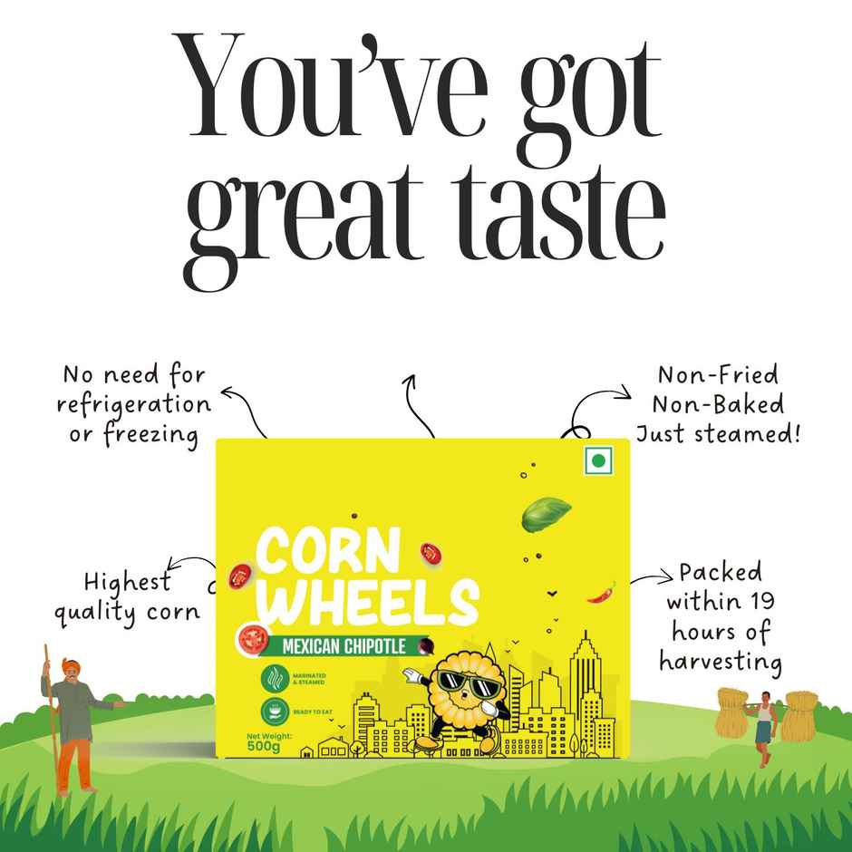 Tadaa Sweetcorn Marinated Cob Mexican Chipotle