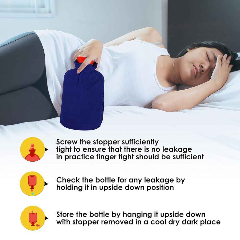 Equinox Hot Water Bottle with Cover EQ HT 01 C