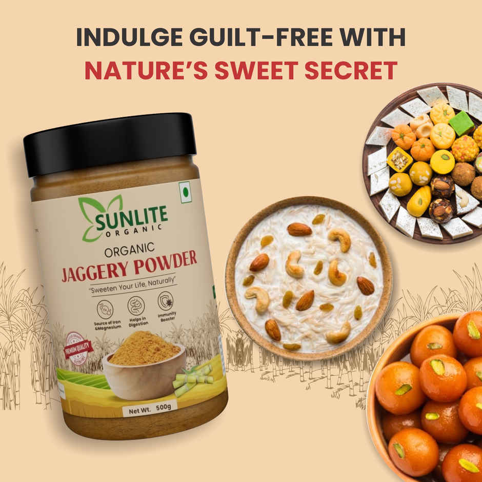 Sunlite Organic Jaggery Powder