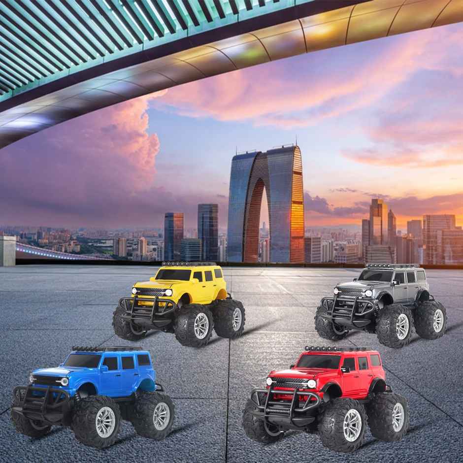 Race N Roll Off Roader Rechargeable Remote Control Monster Truck - For Black