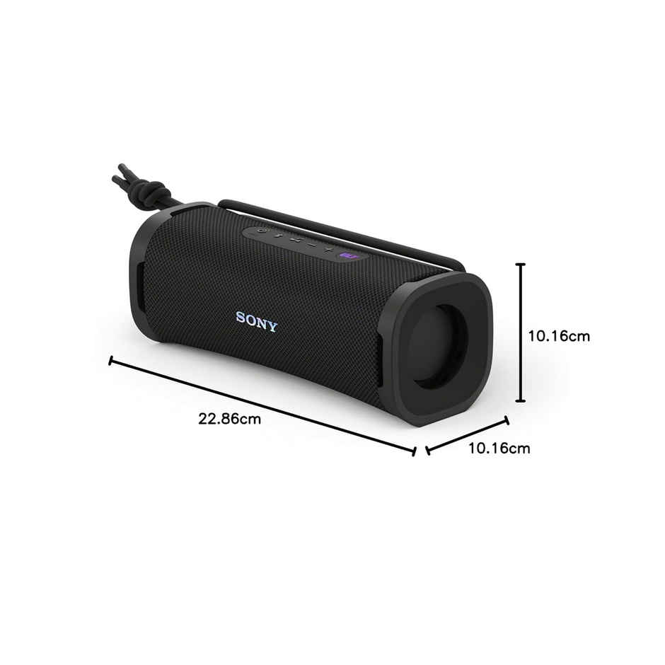 Sony ULT Field 1 Wireless Portable Bluetooth Speaker and ULT Button for Massive Bass - Black