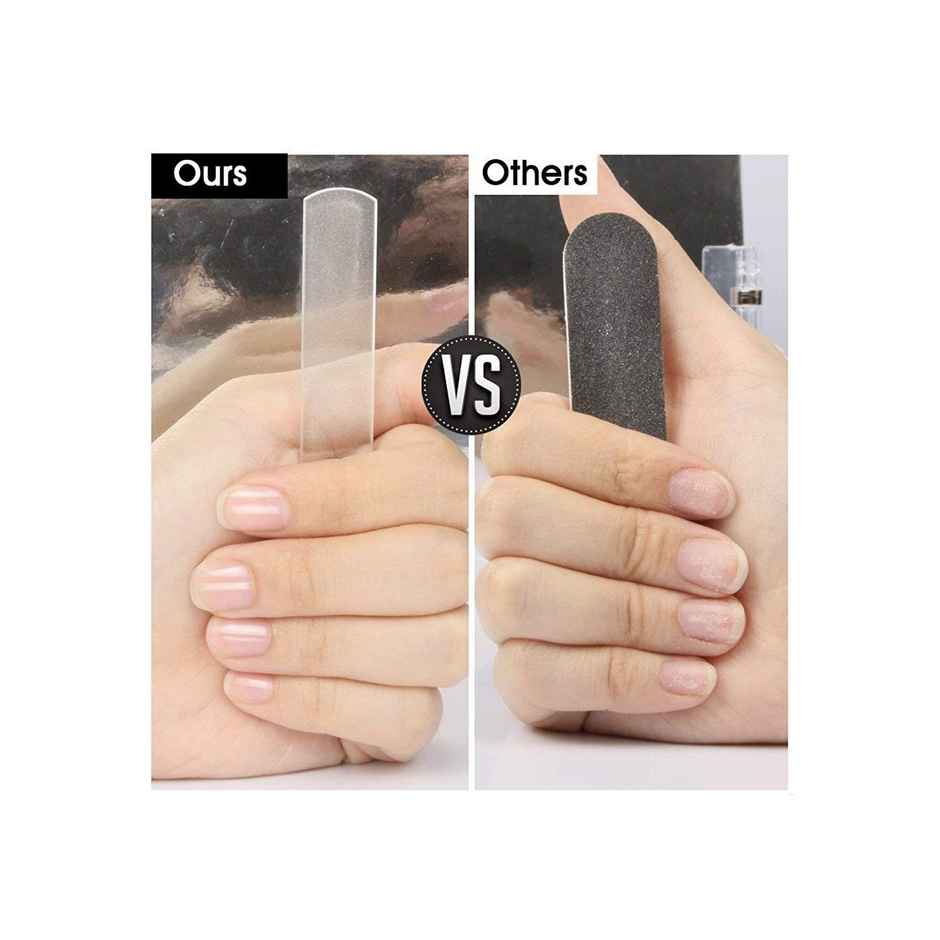 Bronson Professional Glass Nail Shiner & Filer