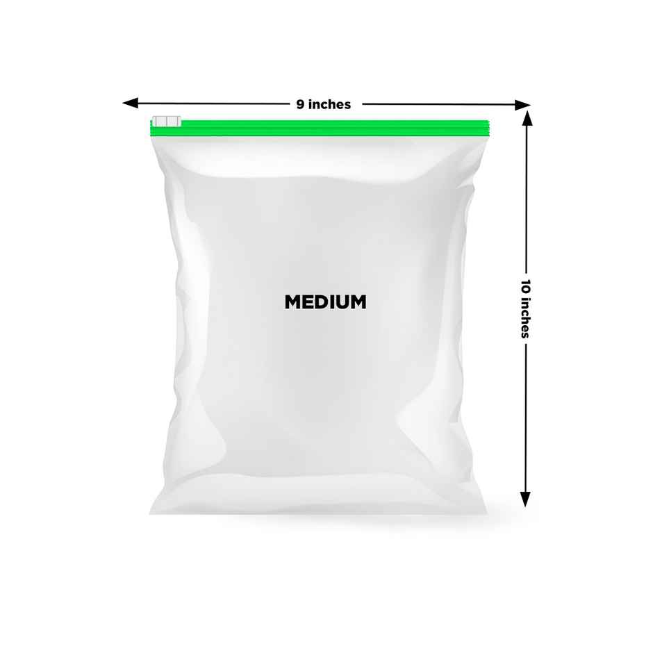 Ezee Zip Lock Storage Bags Medium
