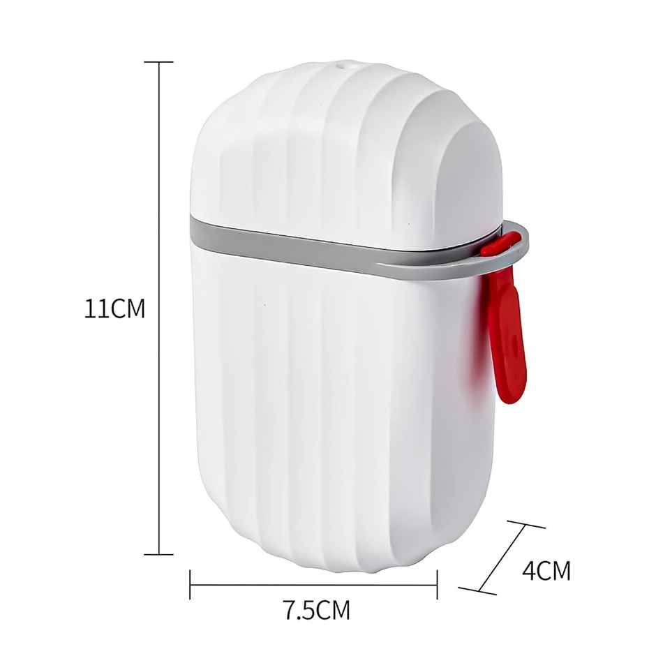 Perpetual Leakproof Travel Soap Case, Waterproof Container with Draining Layer, Pack of 2