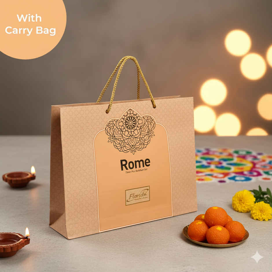 Florida Bedsheet & 2 Pillow Covers Festive Collection Gift Box | RMPM08