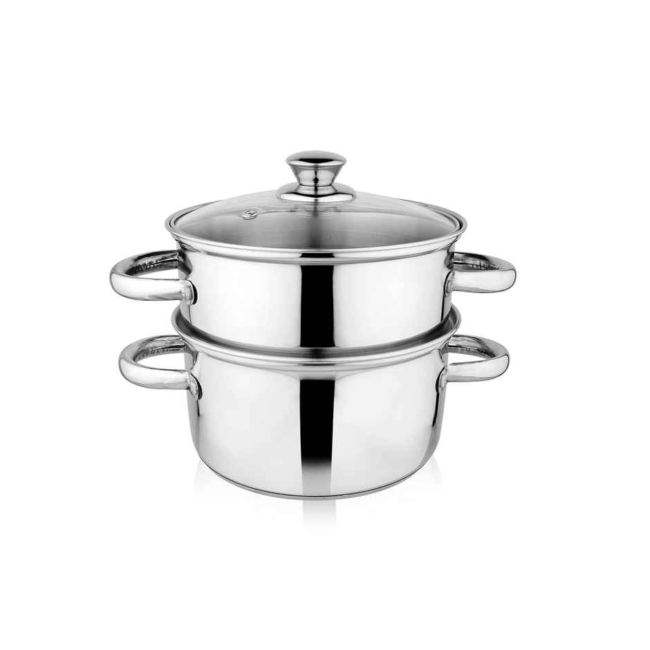 BAY6 Steamer 2 tier (encapsulated bottom) - 18 cm