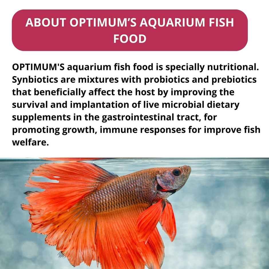 Optimum Fish Food Mini Pellet