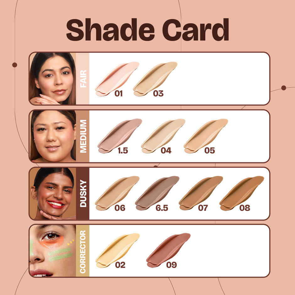 MARS SPF50 PA++++ Cancel Concealer | 09 Orange