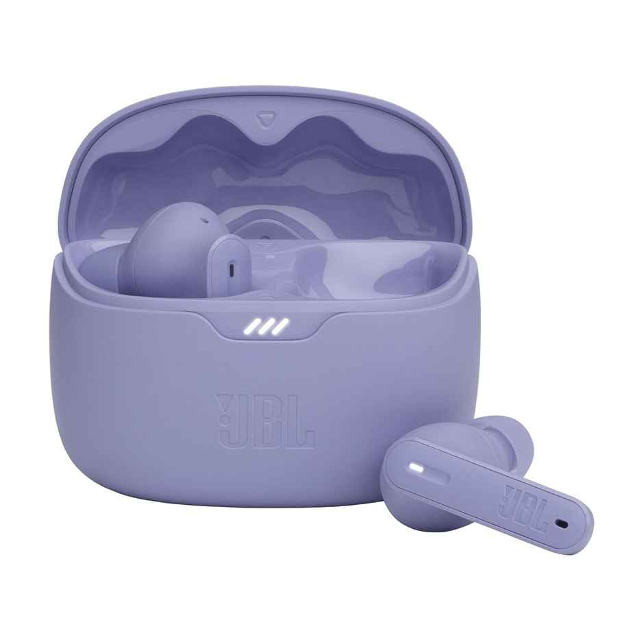 JBL Tune Beam In Ear Wireless Tws Earbuds With Mic, Anc Earbuds(Purple)