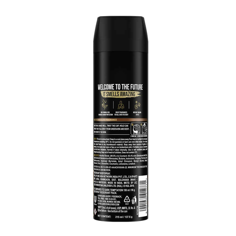 Axe Dark Temptation Deo | For Men | Long Lasting Deodrant Spray