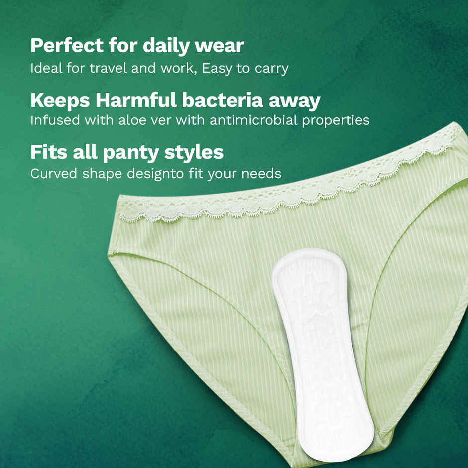 Pee Safe Aloe Vera Panty Liners for Everyday Protection Combo