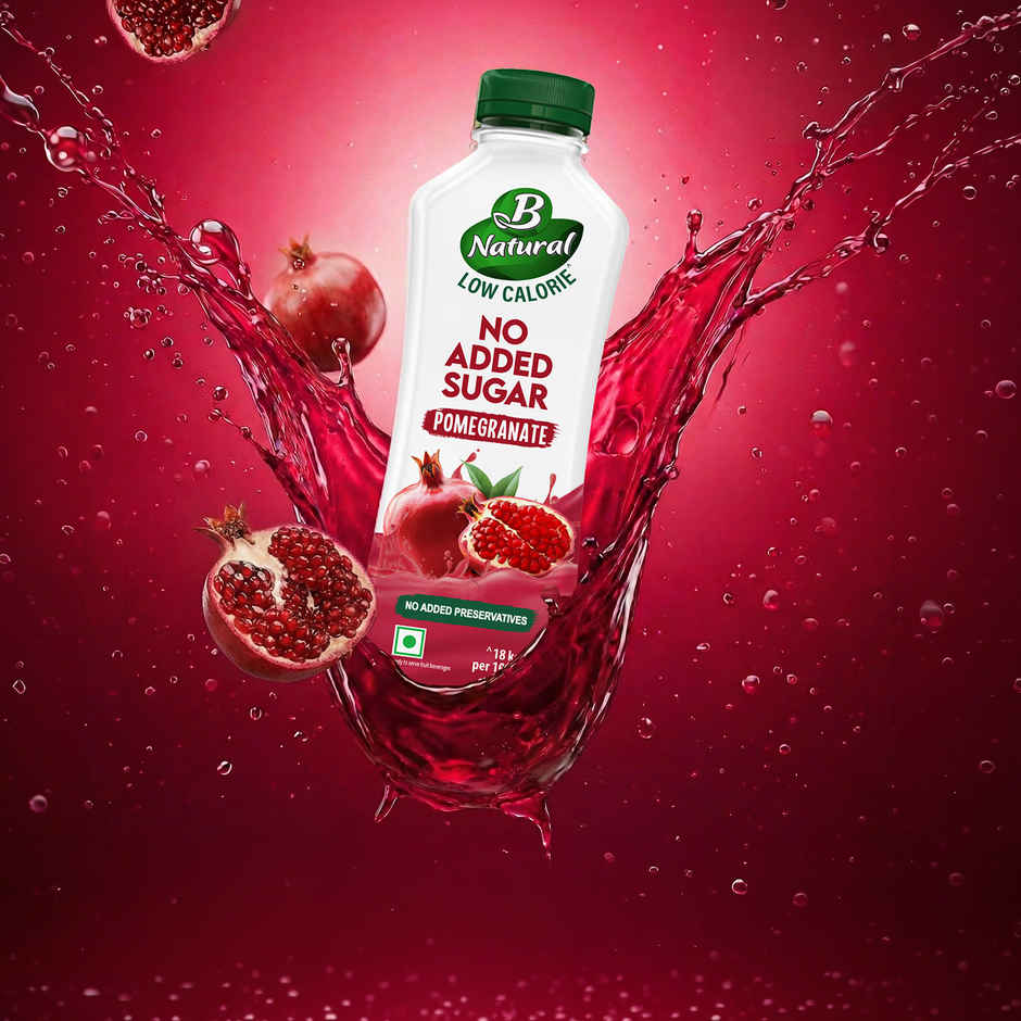 B Natural No Added Sugar Pomegranate Juice