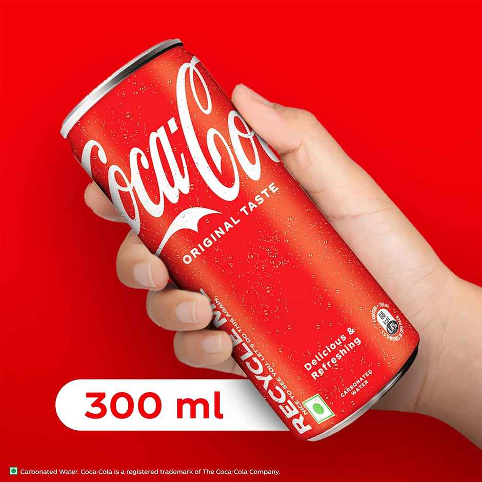 Coca-Cola Soft Drink Can | Carbonated Beverage