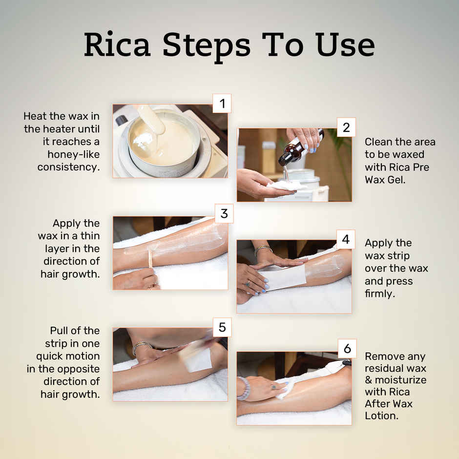 Rica Aloe Vera Hair Removal Wax for Sensitive Skin