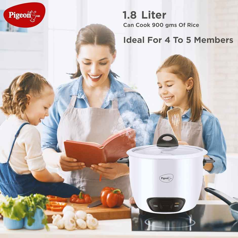 Pigeon Joy Electric Cooker (1.8 L) (White)