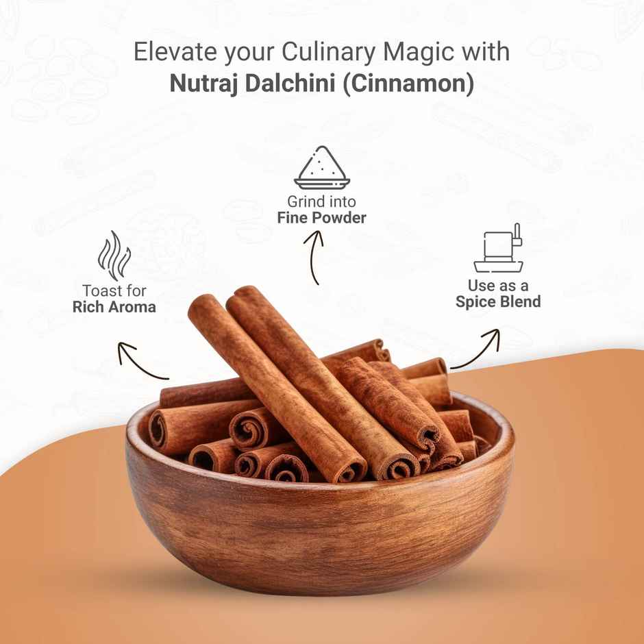 Nutraj Cassia (Cinnamon / Dalchini) Sticks 