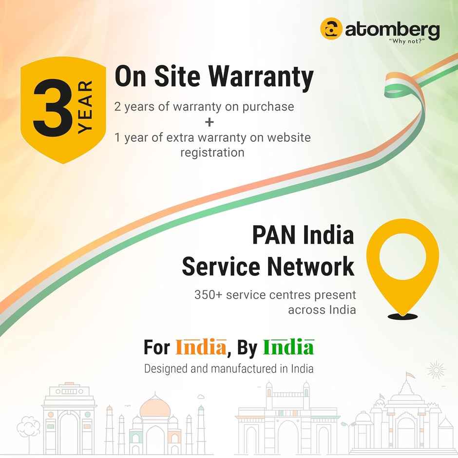 Atomberg Studio+ BLDC Ceiling Fan,1200mm,Remote Control,BEE 5 Star Rated,LED Indicators,Earth Brown